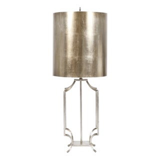 Matthew Izzo Home Windham Silver Leaf Table Lamp For Sale