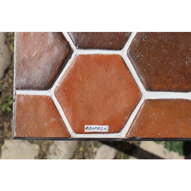 Ceramic Coffee Table by Roger Capron, 1950s For Sale - Image 6 of 7