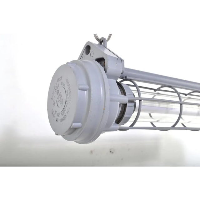 Vintage Industrial Dimmable Led Tube Pendant Light, 1970s For Sale - Image 10 of 13