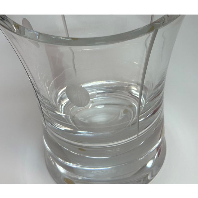 Baccarat Baccarat Tranquility Polka Dot Vase For Sale - Image 4 of 10