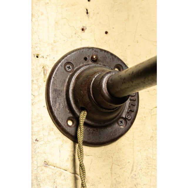 Vintage Industrial Articulating Task Lamp by Dugdill For Sale - Image 9 of 9
