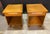 A beautiful pair of limed Oak nightstands designed by Jack Van Der Molen. These are in the original finish, still looking...