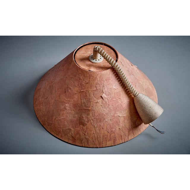 Pendant Lamp with Paper Shade attributed to Marianne Koplin, 1970s ...