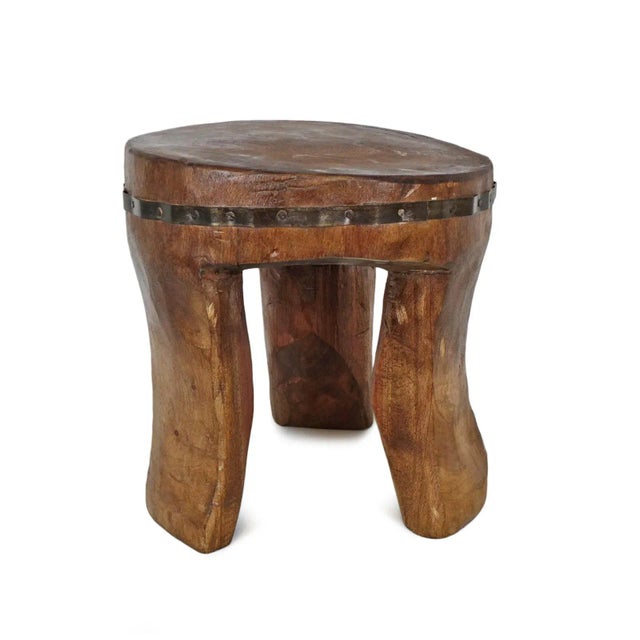 Mid 20th Century Vintage Naga Stool For Sale - Image 5 of 5