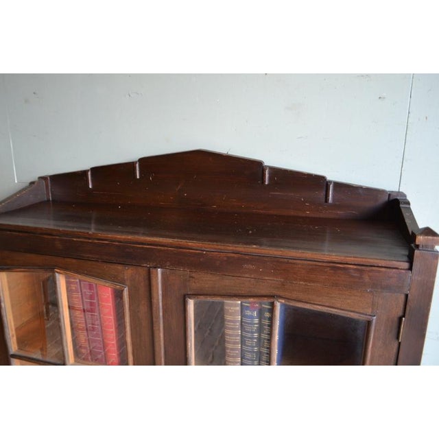 2000 - 2009 Antique Art Deco Wooden Fruit Tree Display Cabinet For Sale - Image 5 of 11