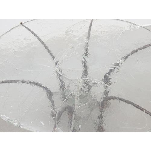 Brutalist Coffee Table with Floating Glass Top by Lothar Klute, 1980s For Sale - Image 9 of 15