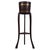 Antique English Brass-Bound Oak Barrel Plant Stand, 1890s For Sale - Image 9 of 9