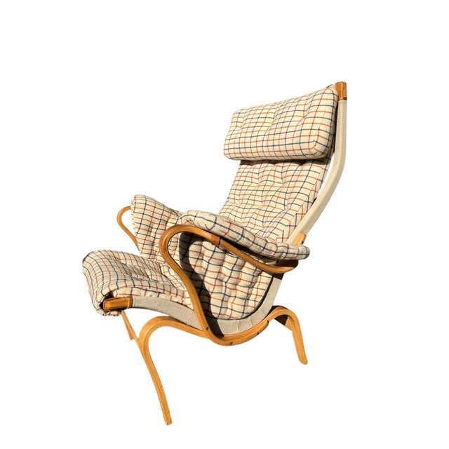 Scandinavian Lounge Chair Pernilla by Bruno Mathsson for Dux, Sweden, 1960s For Sale - Image 11 of 11