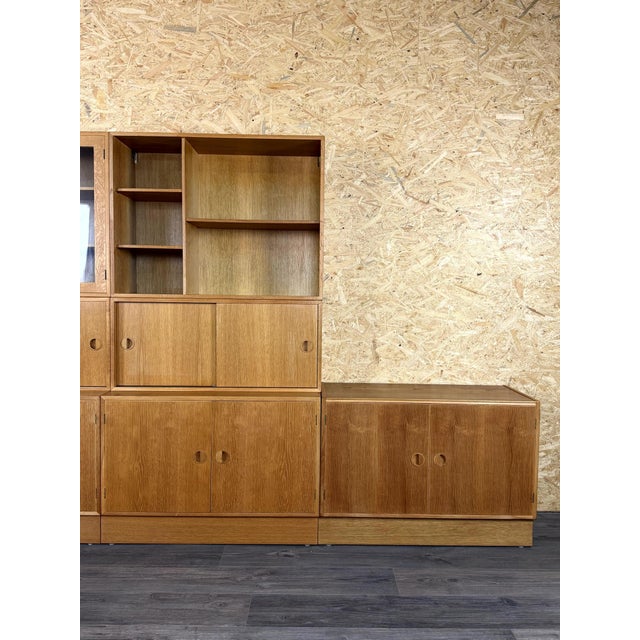 Teak Shelving System Wall Unit Bookshelf from Hg Furniture Denmark, 1960s For Sale - Image 4 of 18