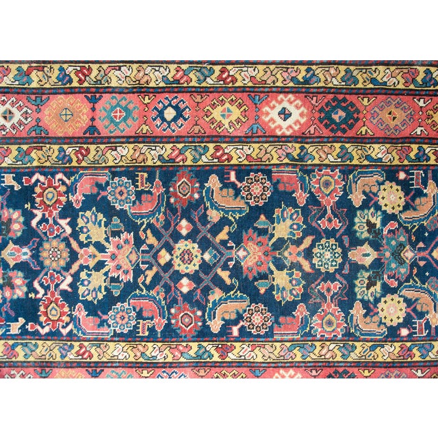 Textile Early 20th Century Azari Runner For Sale - Image 7 of 14