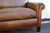 Vintage 1990s Hancock & Moore Brown Leather Sofa – Classic Rolled Arm, Nailhead Trim For Sale In Los Angeles - Image 6 of 18