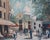 French Mid 20th Century H. Gouter, Montmartre au Printemps, Place du Tertre and Sacré-Cœur, Paris For Sale - Image 3 of 8