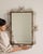 Art Deco Brass Mirror, Antique, France, Circa 1930 For Sale In Greensboro - Image 6 of 7