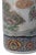 Vintage Macau Hand-Painted Porcelain Umbrella Stand With Floral Garden, Raised Enamels & Gilt Detail For Sale In Washington DC - Image 6 of 18