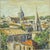Pino Romanò, View of Rome, Oil Painting, 1990s For Sale