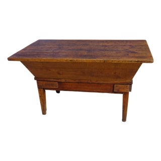 Oak Kneader on Removable Base, 1800s For Sale