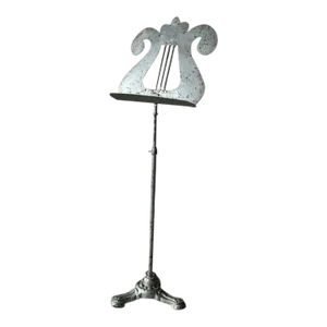 19th Century Music Stand in Metal