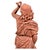The Wealth Statues, 20th Century, Terracotta, Set of 2 For Sale - Image 3 of 10