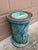 Vintage English Country Classical Verdigris Iron Sundial on Copper Pedestal Base "Grow Old Along With Me" For Sale - Image 4 of 12