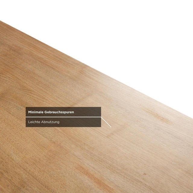 Extendable Dining Table in Walnut For Sale - Image 9 of 16