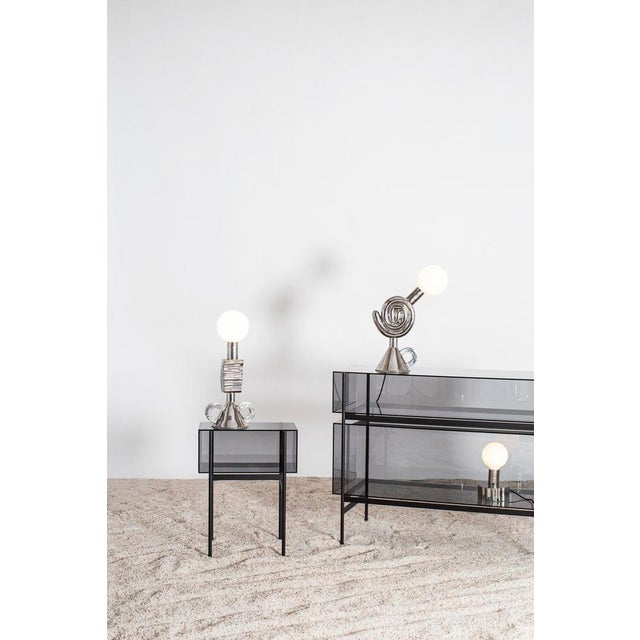 Contemporary Lyn Mini Cabinet by Visser & Meijwaard for Pulpo For Sale - Image 3 of 6