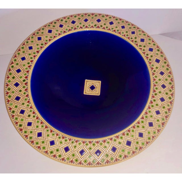 Italian Jewel Tone Ceramica Bowl by Francesco Fasano For Sale - Image 13 of 13