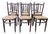 Bistro Chairs in Caning from Fischel For Sale