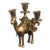 Vintage Brass Camel Candle Holder For Sale