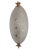 Metal Murano Glass and Brass Wall Lamp by Paolo Venini for Venini, Italy, 1940s For Sale - Image 7 of 7