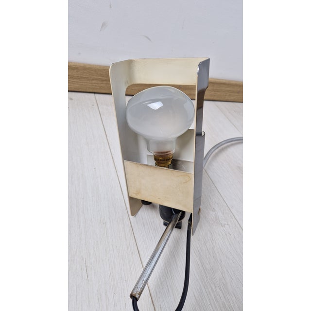 Black Spider Model Wall Lamp by Joe Colombo for Oluce, 1970s For Sale - Image 11 of 13