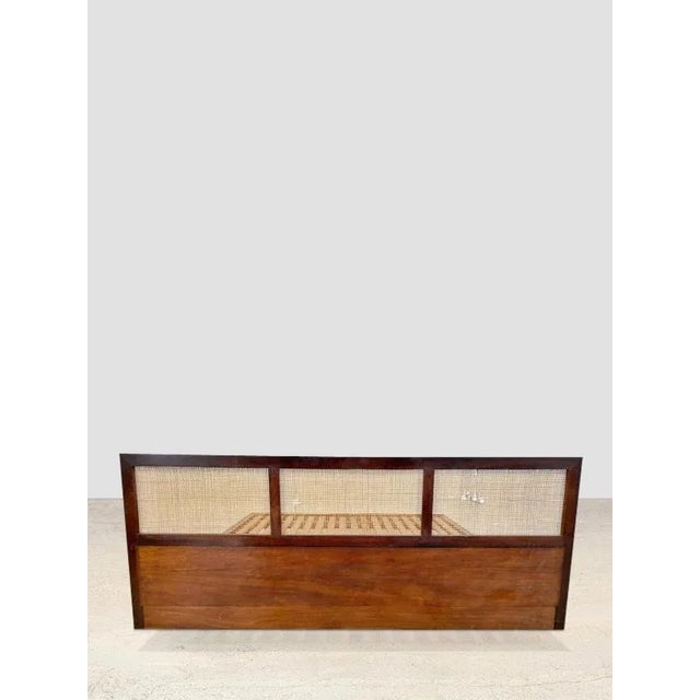 Vintage Rosewood Double Bed For Sale - Image 3 of 4
