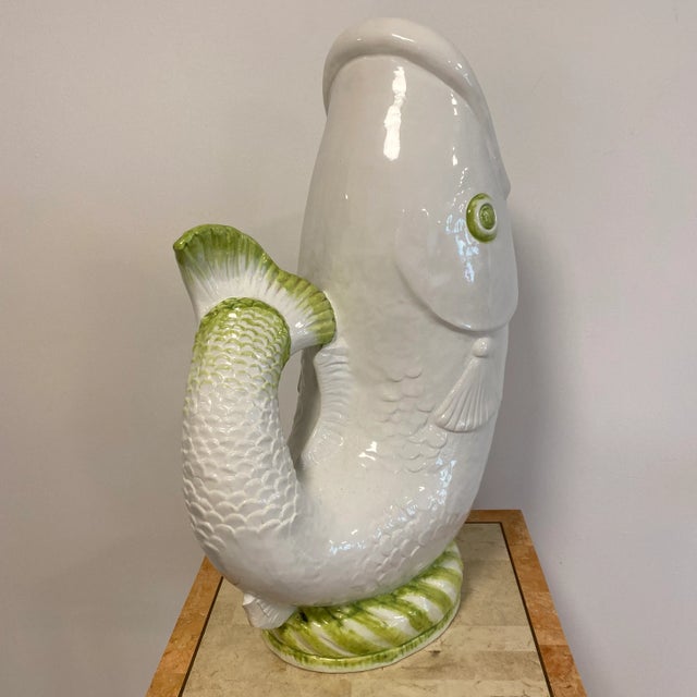 Art Deco Oversized Meiselman Fish Vessel For Sale - Image 3 of 7