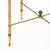 French Art Deco Period Brass and Glass Side Table, Circa 1940 For Sale In Austin - Image 6 of 9