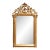 19th Century French Louis XV Carved Giltwood Mirror With Grape and Vine Crest For Sale