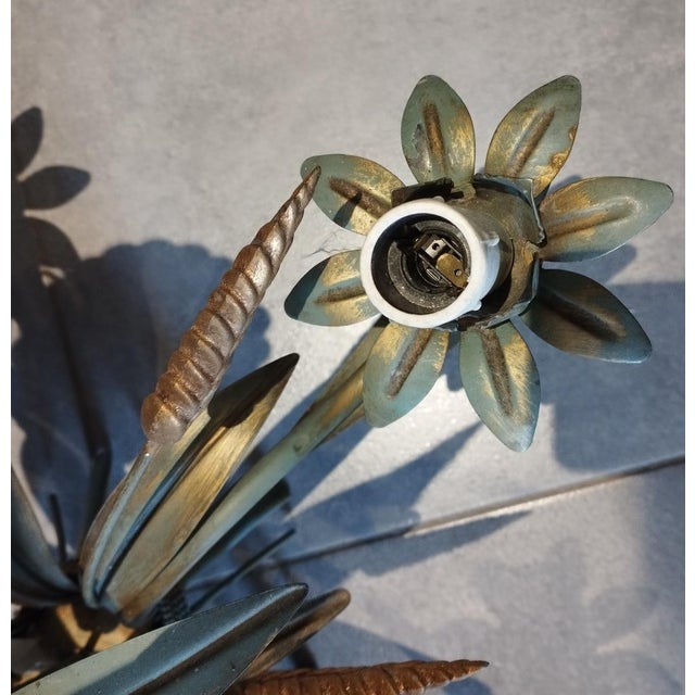 Epis de Blé Pendant Chandelier by Maison Masca, circa 1970 For Sale - Image 10 of 18