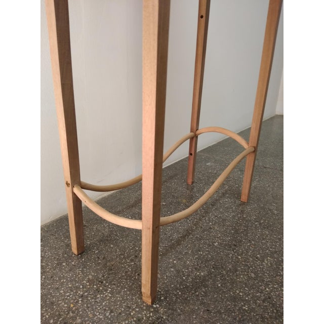 Folk Art Cricker Side Table For Sale In New York - Image 6 of 13