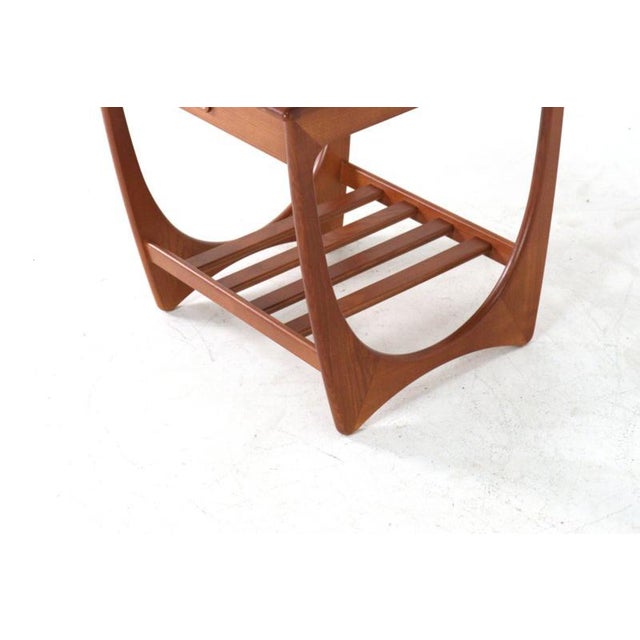 Side Table with Pull-Out Drawer from G-Plan For Sale - Image 4 of 16