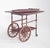 Mid-Century Mahogany Tea Trolley with Side Flaps, 1940s For Sale - Image 13 of 15