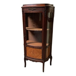 Vintage Art Nouveau Display Cabinet, 1930 For Sale