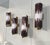 Mid-Century Modern Wall Lamps by Ludovico Diaz De Santillana for Venini, 1960s, Set of 4 For Sale - Image 3 of 16