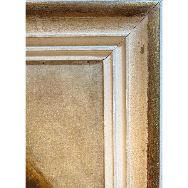 Edouard Dreyfus-Gonzales, Portrait of a Bride, Oil on Canvas For Sale - Image 10 of 14