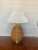 Mid-Century Modern 1970s Pencil Reed Lamps With Micro Pleat Shades in the Style of Gabriella Crespi For Sale - Image 3 of 8