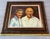 Wood Warm Mid-Century Portrait of Elderly Couple by Samuel Gansheroff – Signed Oil Painting For Sale - Image 7 of 10