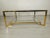 Gold Modernist Golden Brass Coffee Table, 1970s For Sale - Image 8 of 17