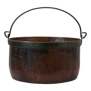 19th Century Belgian Copper Pot For Sale