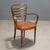 Beech Armchair with Skai Seat, 1950s For Sale - Image 9 of 9