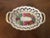 White Antique 18th Century German Furstenberg Porcelain Reticulated Fruit Bowl Painted with Flower Garland For Sale - Image 8 of 13