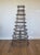 Monumental French Vineyard Industrial Metal Wine Bottle Drying Rack Tree For Sale - Image 12 of 18