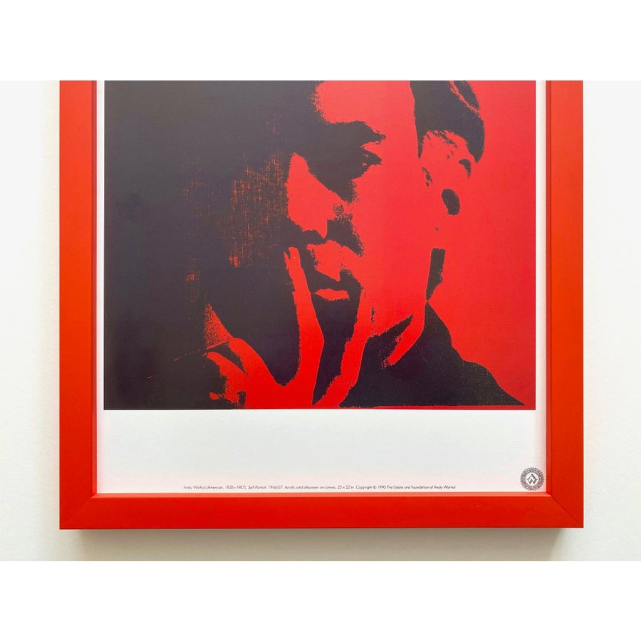 美品　self portrait レッド　エルケイ andy-warhol-estate-vintage-