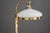 Height-Adjustable Swivel Floor Lamp with Opal Glass Shade, Vienna, Austria, 1920s For Sale - Image 6 of 18